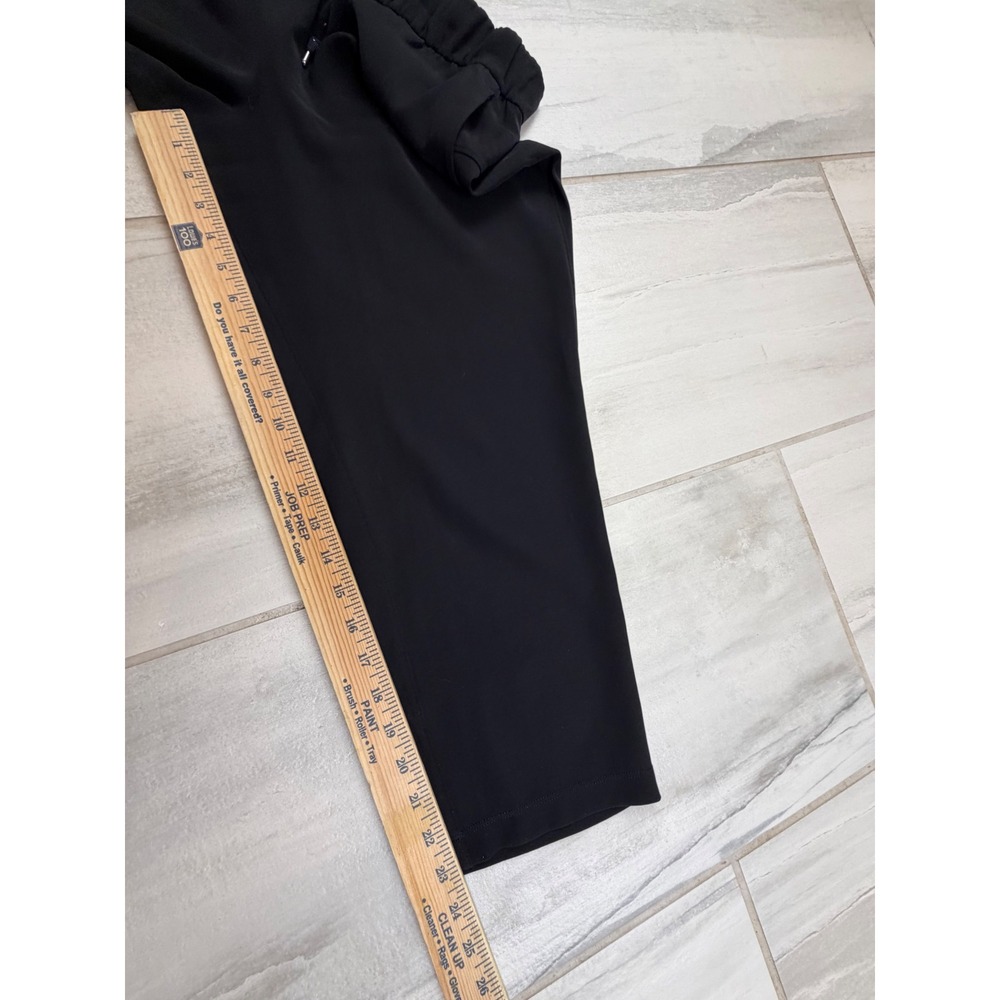 Lululemon On the Fly 7/8 Pant Black High Rise Drawstring Trousers Size 8 - Picture 6 of 7
